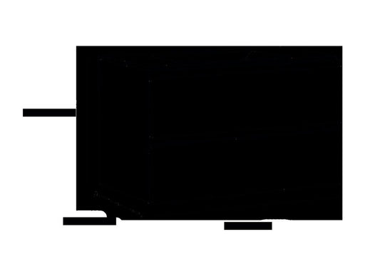 32" Dark Brown Wood Freestanding Bathroom Vanity With White Sink And Two Drawers