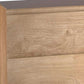 32" Oak Wood Freestanding Bathroom Vanity With White Sink And Two Drawers