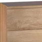 40" Oak Wood Freestanding Bathroom Vanity With White Sink And Two Drawers