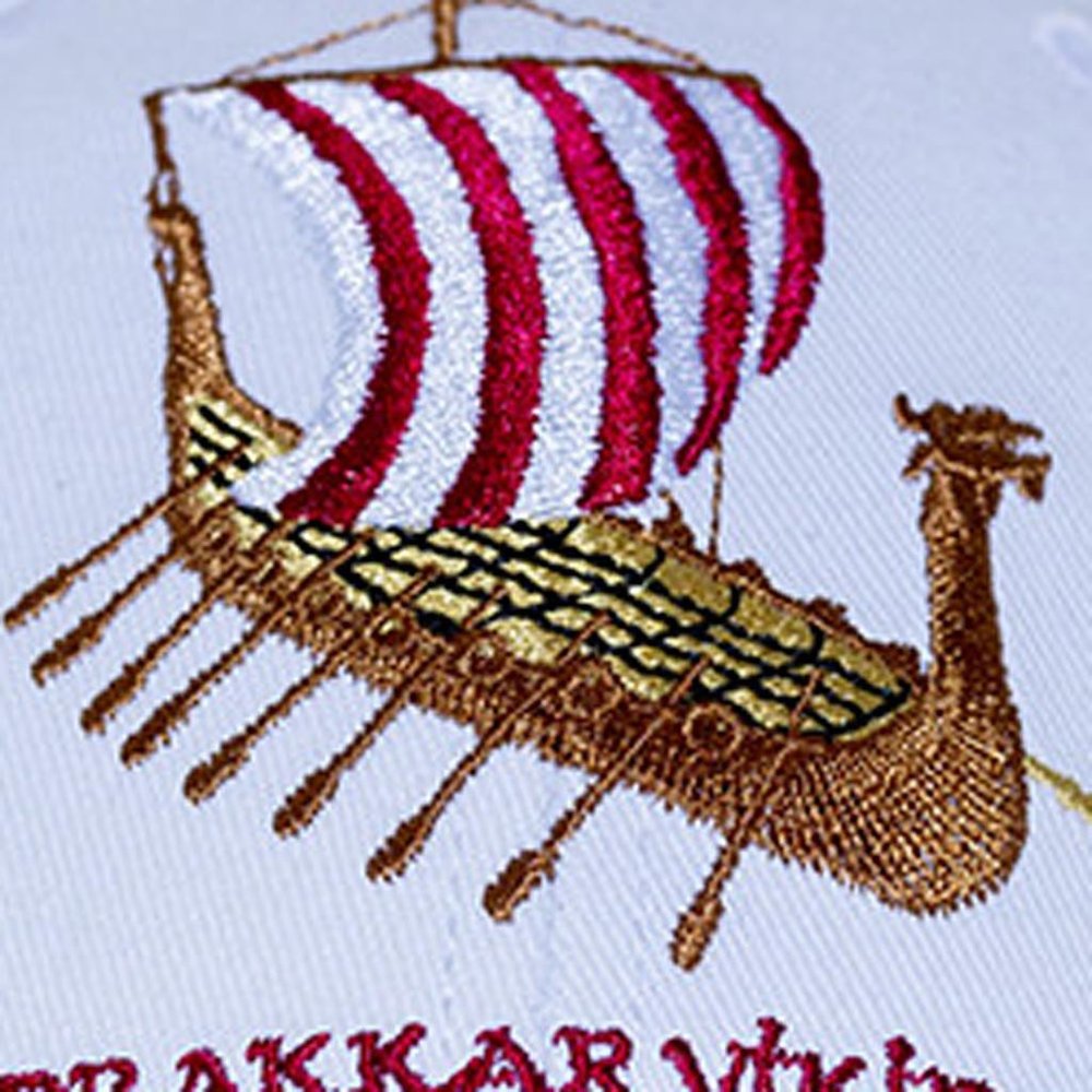 5" Unfinished Fabric Hand Painted Model Boat