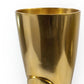 16" Gold Aluminum Firefighter Boot Umbrella Stand