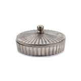 3" Silver Aluminum Decorative Keepsake Box