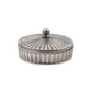 3" Silver Aluminum Decorative Keepsake Box