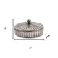 3" Silver Aluminum Decorative Keepsake Box