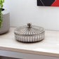 3" Silver Aluminum Decorative Keepsake Box