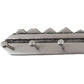 16" Silver Five Hook Wall Mount Key Shaped Coat Rack