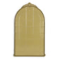 34" Gold Metal Arch Accent Mirror