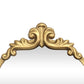 65" Gold Metal Arch Full Length Hanging Mirror
