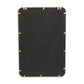 30" Gold Metal Accent Mirror