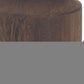 9" Brown And Clear Glass Round Table Vase With Wood