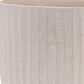 8" Beige Resin Urn Table Vase