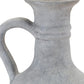 9" Gray Resin Round Pitcher Vase