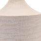 18" Beige Recycled Paper Cylinder Jug Floor Vase