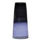 13" Blue Ombre Glass Tapered Table Vase