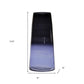 13" Blue Ombre Glass Tapered Table Vase