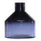 6" Blue Ombre Glass Round Table Vase