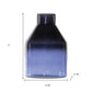7" Blue Ombre Glass Cylinder Table Vase