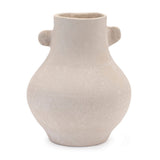10" Beige Recycled Paper Round Urn