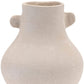 10" Beige Recycled Paper Round Urn