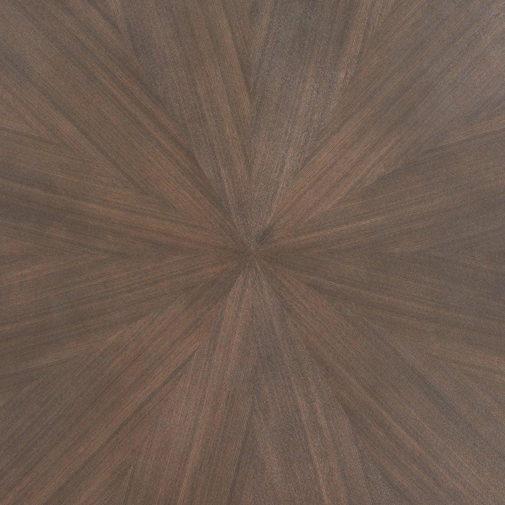 46" Espresso Solid Wood Square Dining Table