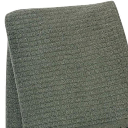 50" X 67" Olive Green Cotton Blend Throw Blanket with Fringe