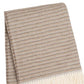 55" X 70" Camel Cotton Blend Woven Plush Throw Blanket with Fringe