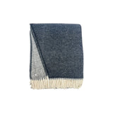 55" X 70" Dark Gray And White Cotton Blend Woven Chevron Plush Throw Blanket with Fringe