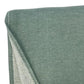 55" X 70" Sage And White Cotton Blend Woven Chevron Plush Throw Blanket with Fringe