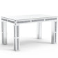 31" Silver Wood Dining Table