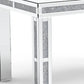 31" Silver Wood Dining Table