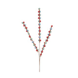 Set of Six 33" Red Artificial