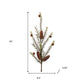 Set of Six 10" Green And Brown Artificial Pine