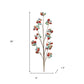 Set of Two 6" Red Artificial