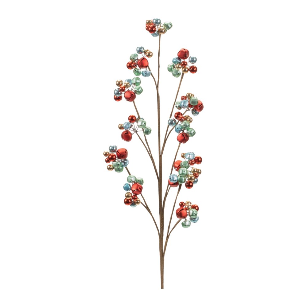 Set of Two 6" Red Artificial