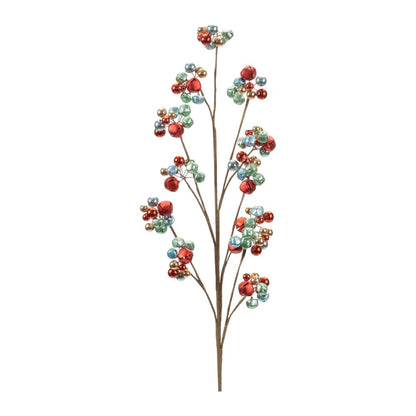 Set of Two 6" Red Artificial