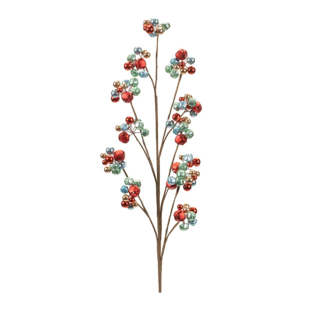 Set of Two 6" Red Artificial