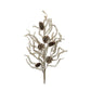 Set of Six 12" Silver And Brown Artificial Pine