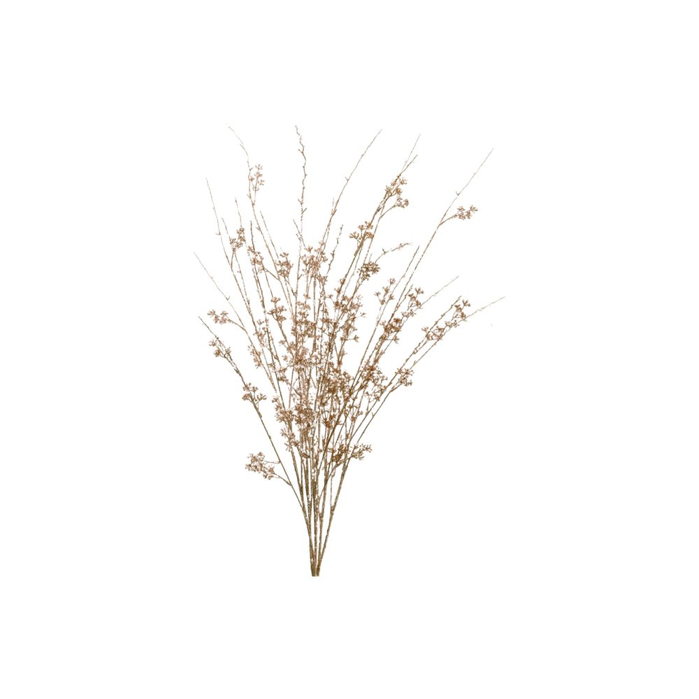 Set of Two 16" Gold Artificial