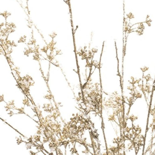 Set of Two 12" Gold Artificial