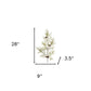 Set of Six 9" Green And Brown Artificial Pine
