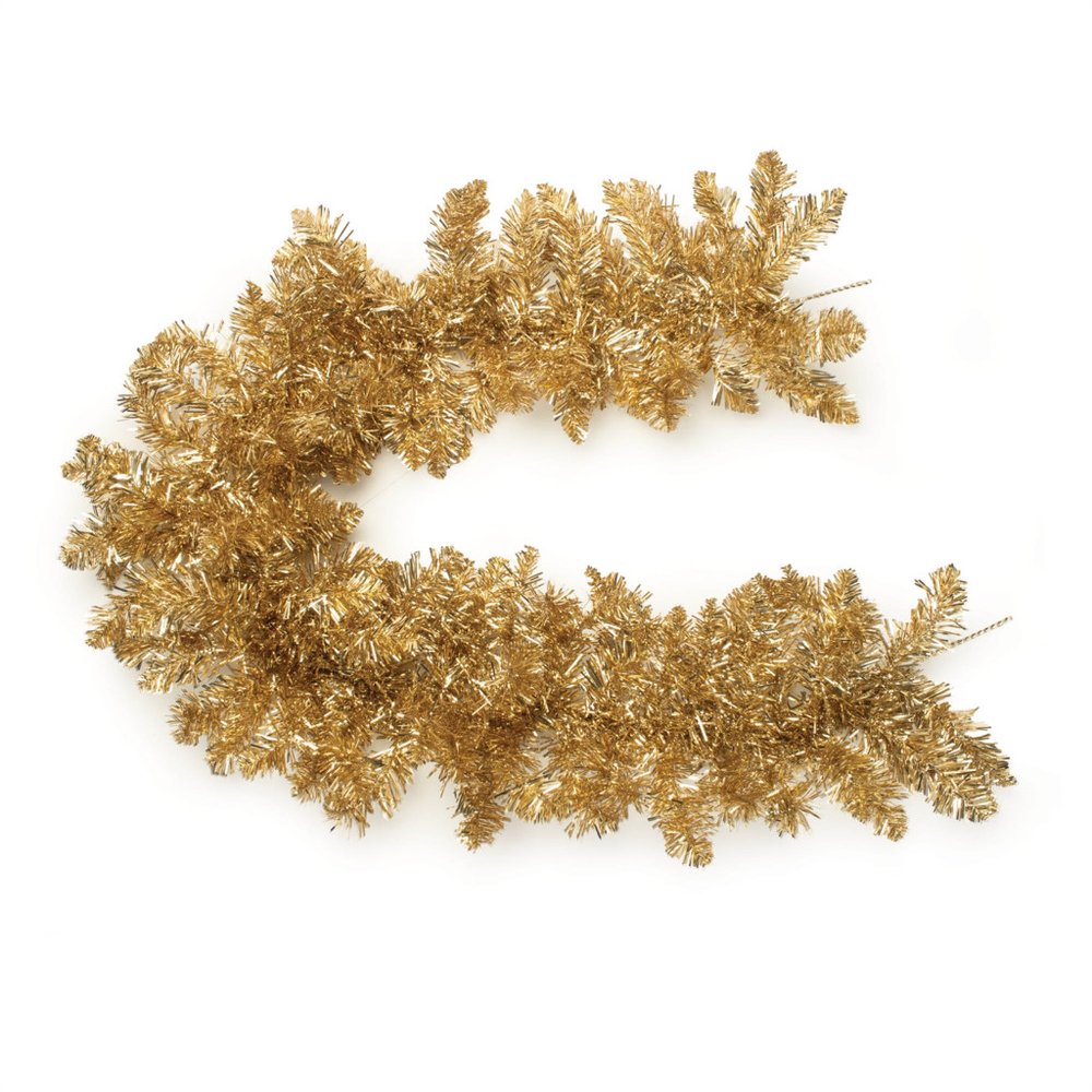 11" Gold Artificial Pine