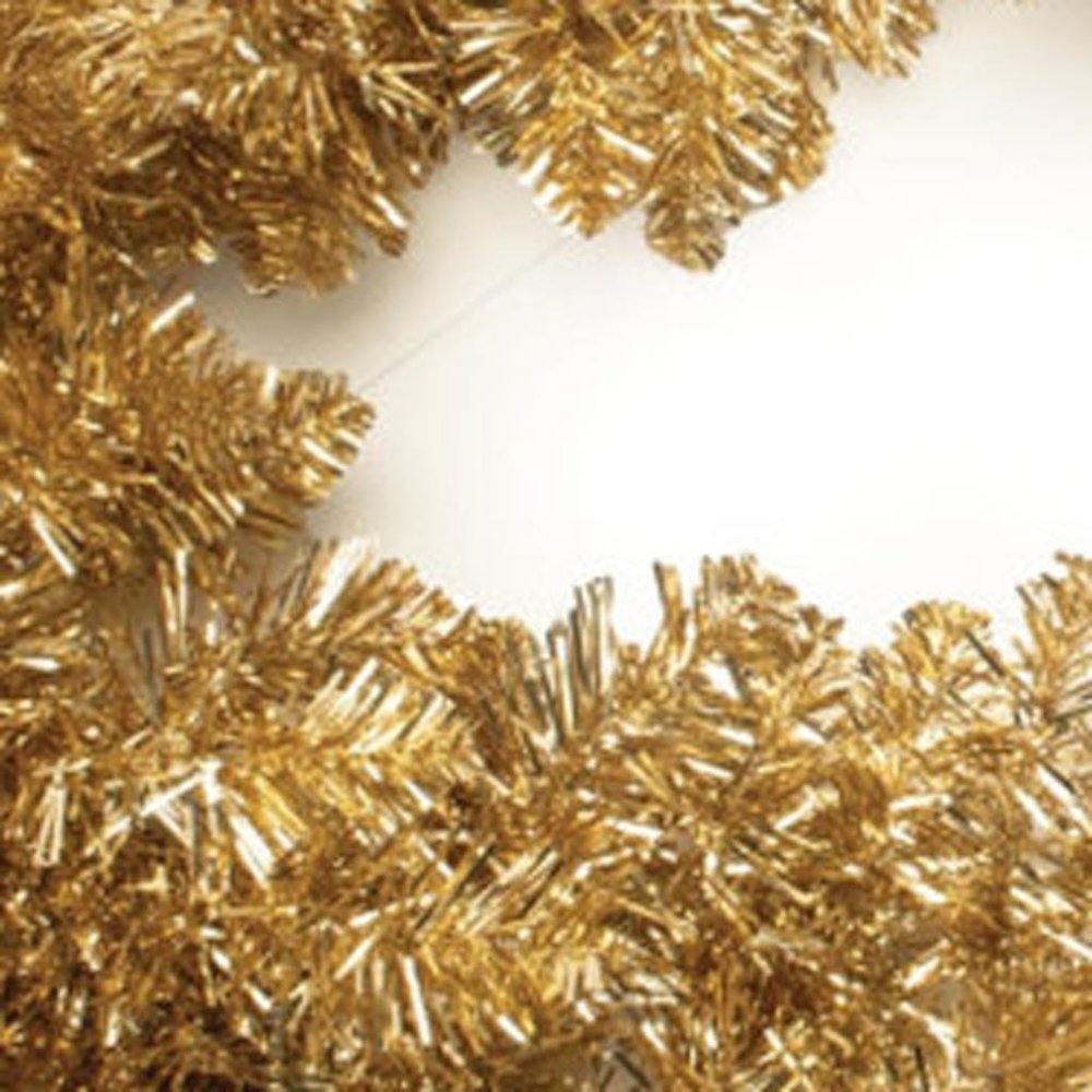 11" Gold Artificial Pine
