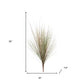 Set of Two 15" Green And Brown Artificial Foliage