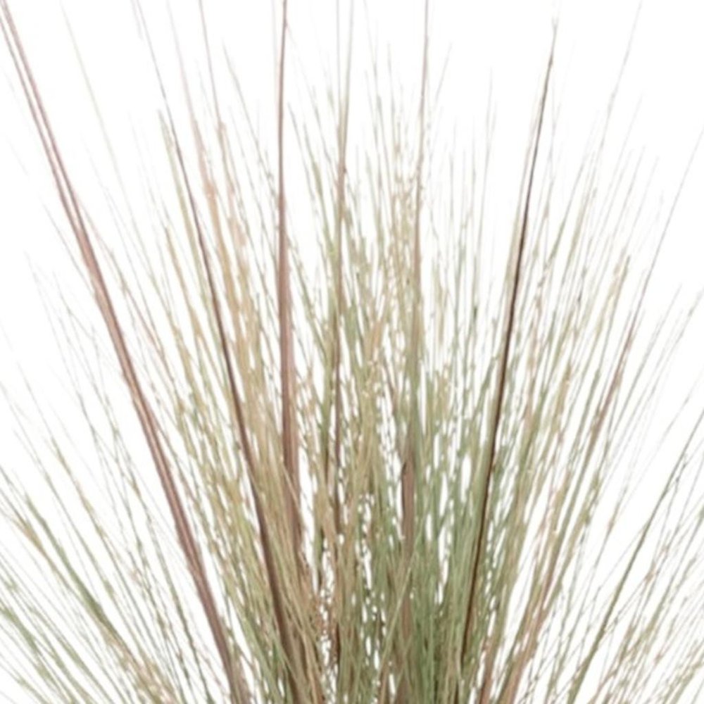 Set of Two 15" Green And Brown Artificial Foliage