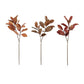 Set of Six Orange Red And Brown Fall Magnolia Leaf Wreath Sprays