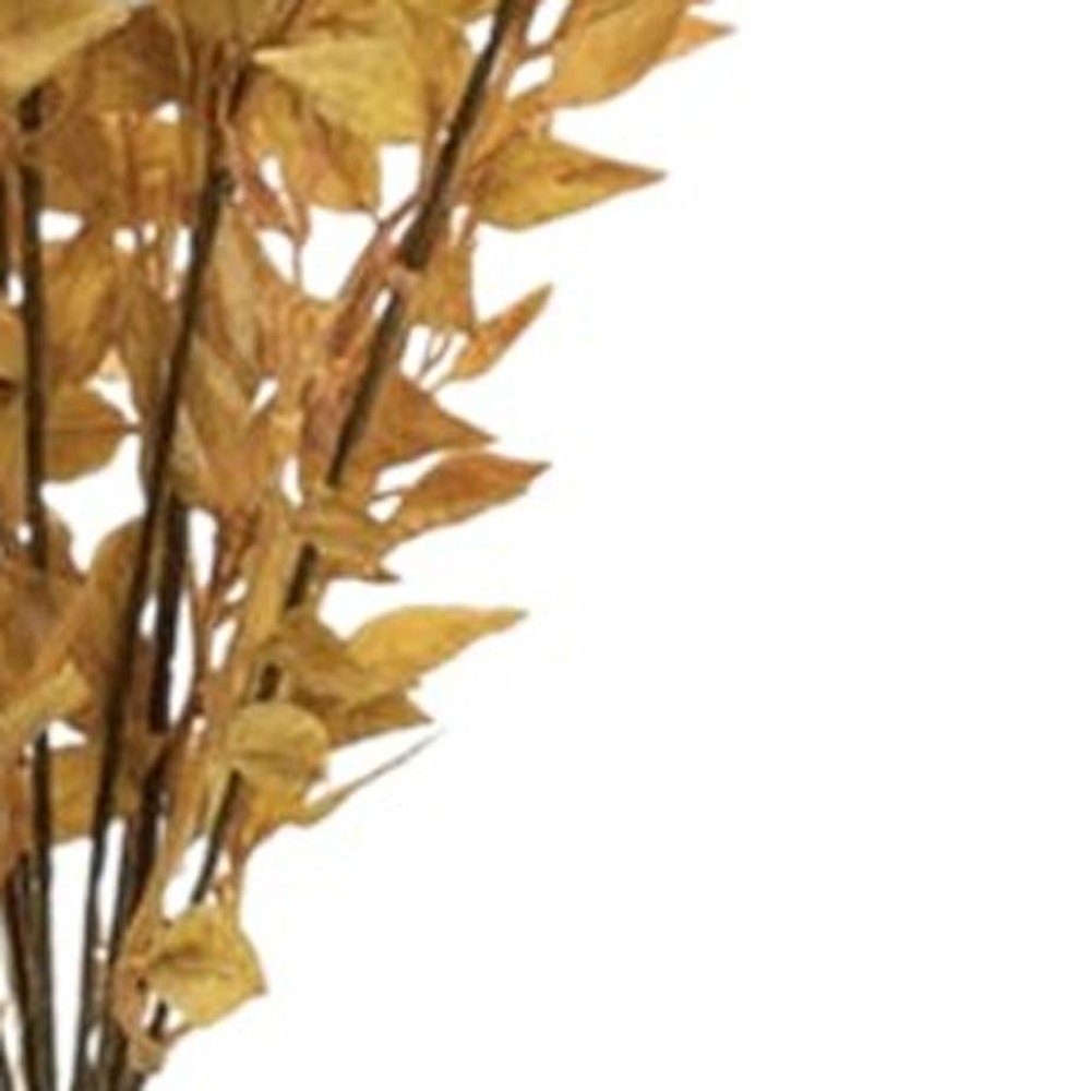 Set of Six Orange And Yellow Fall Foliage Wreath Sprays