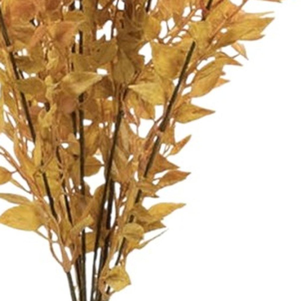 Set of Six Orange And Yellow Fall Foliage Wreath Sprays