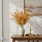 Set of Six Orange And Yellow Fall Foliage Wreath Sprays