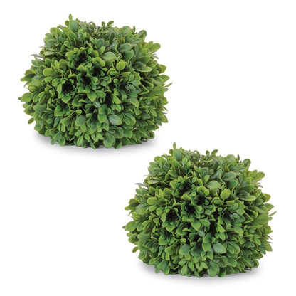 Set of Two 14" Green Artificial Foliage