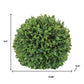Set of Two 11" Green Artificial Foliage